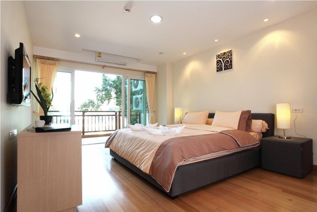パッタヤー Emerald Palaceアパートホテル 部屋 写真