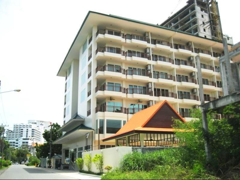 パッタヤー Emerald Palaceアパートホテル エクステリア 写真